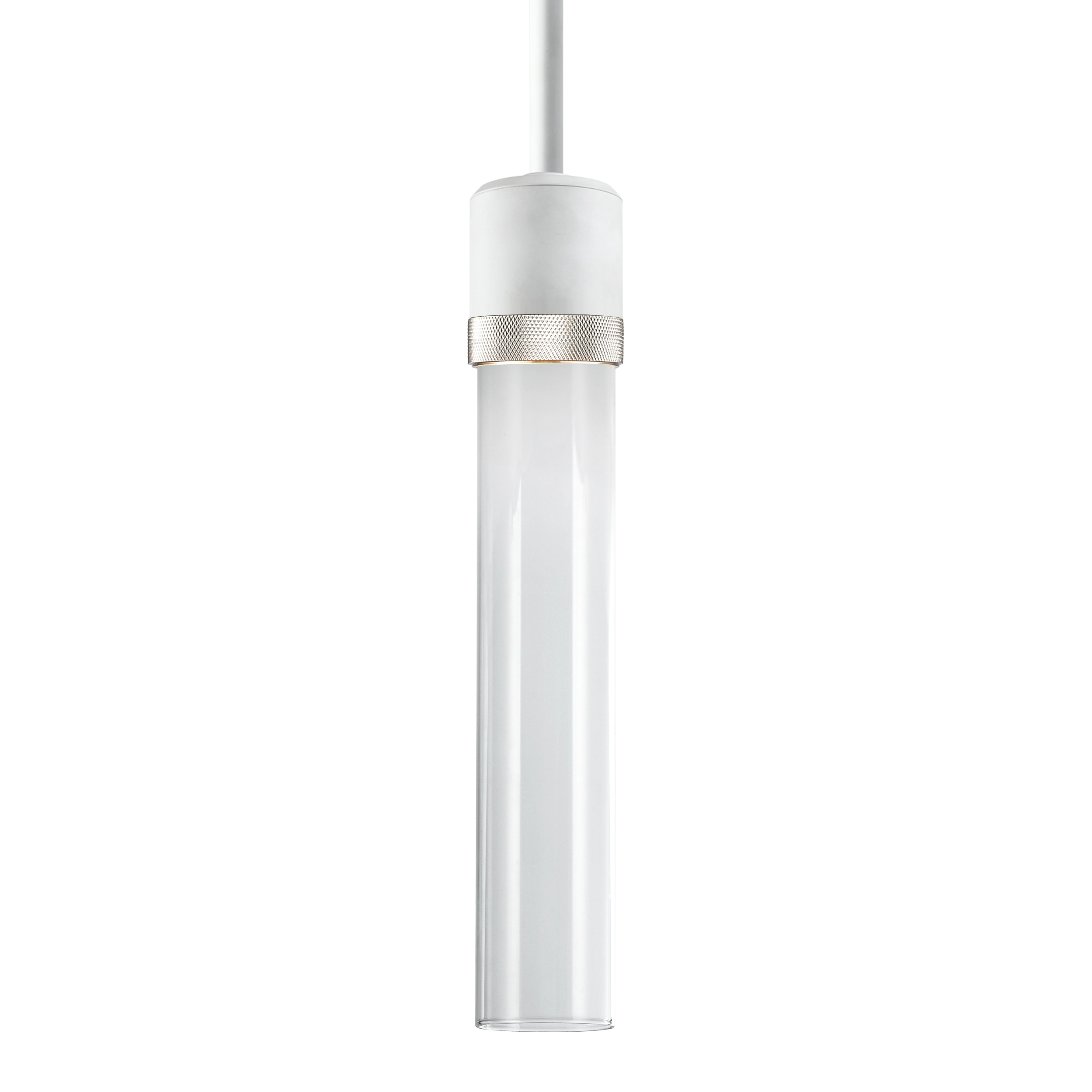 Zigrina 12" Clear Glass Pendant