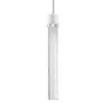 Zigrina 18" Crackled Glass Pendant