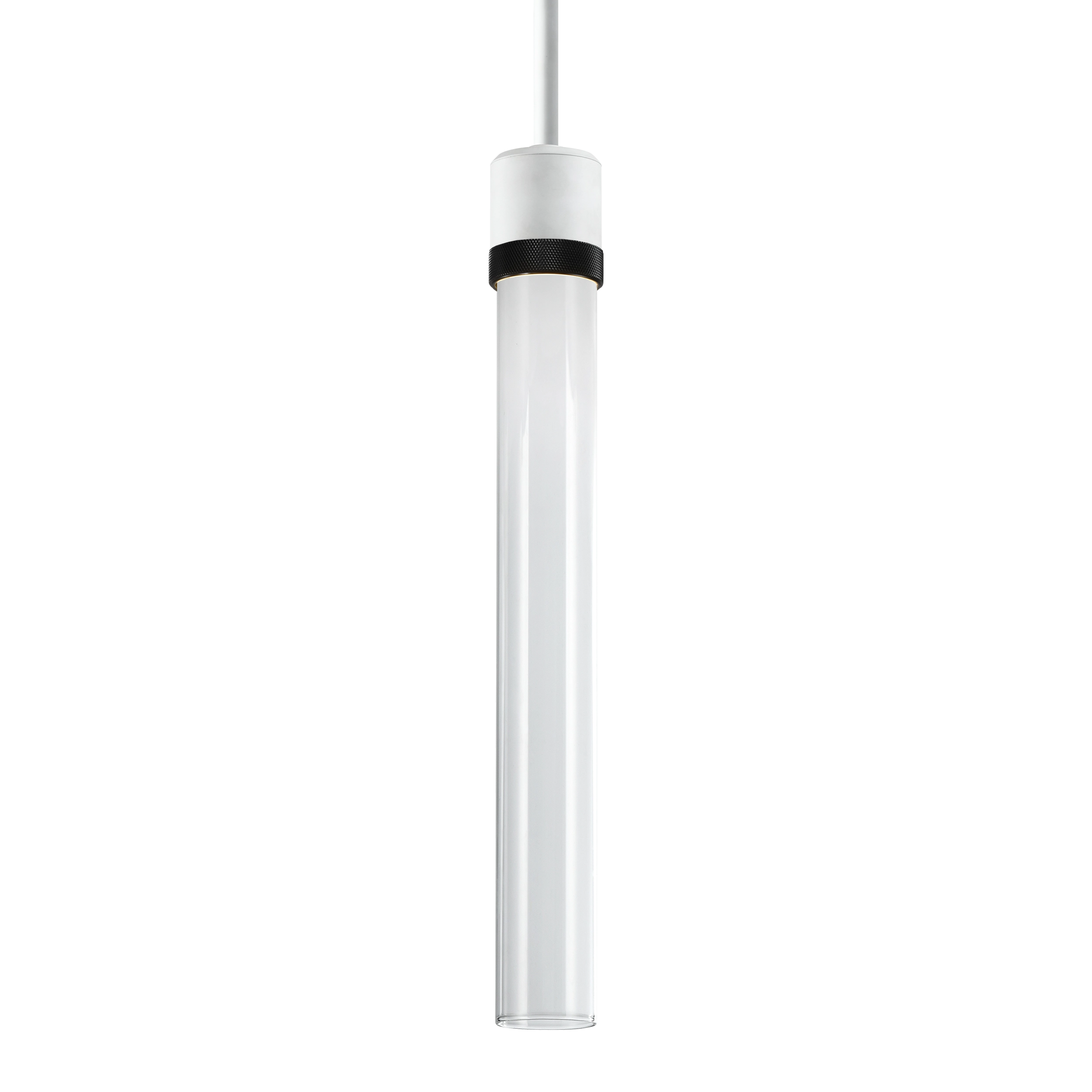 Zigrina 18" Clear Glass Pendant