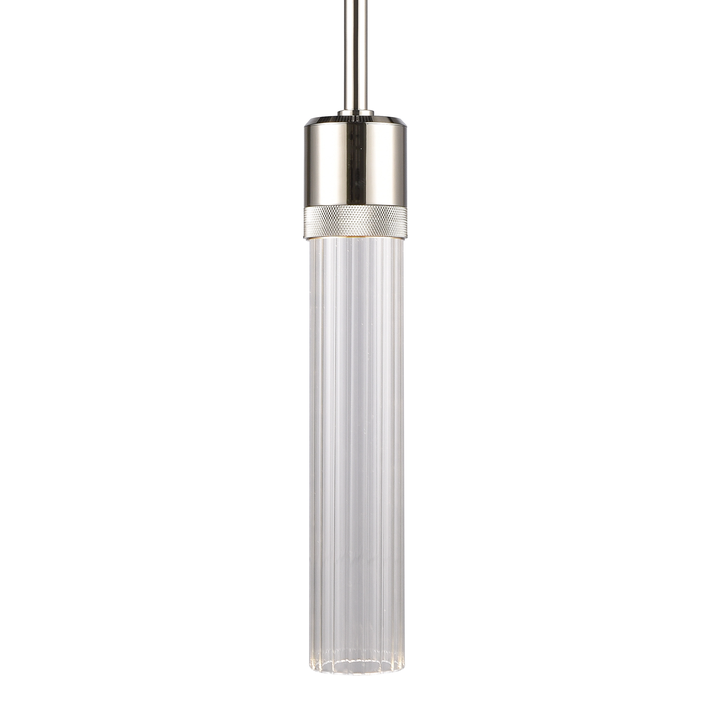 Zigrina 12" Fluted Glass Pendant