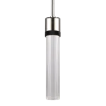 Zigrina 12" Fluted Glass Pendant