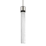 Zigrina 18" Crackled Glass Pendant