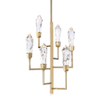 Angelus 18" Crystal Tiered Chandelier