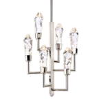 Angelus 18" Crystal Tiered Chandelier