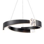 Arcus 32" Segmental Crystal Chandelier