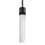 Zigrina 12" Crackled Glass Pendant