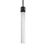 Zigrina 18" Crackled Glass Pendant