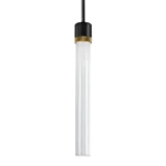 Zigrina 18" Clear Glass Pendant