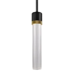 Zigrina 12" Fluted Glass Pendant