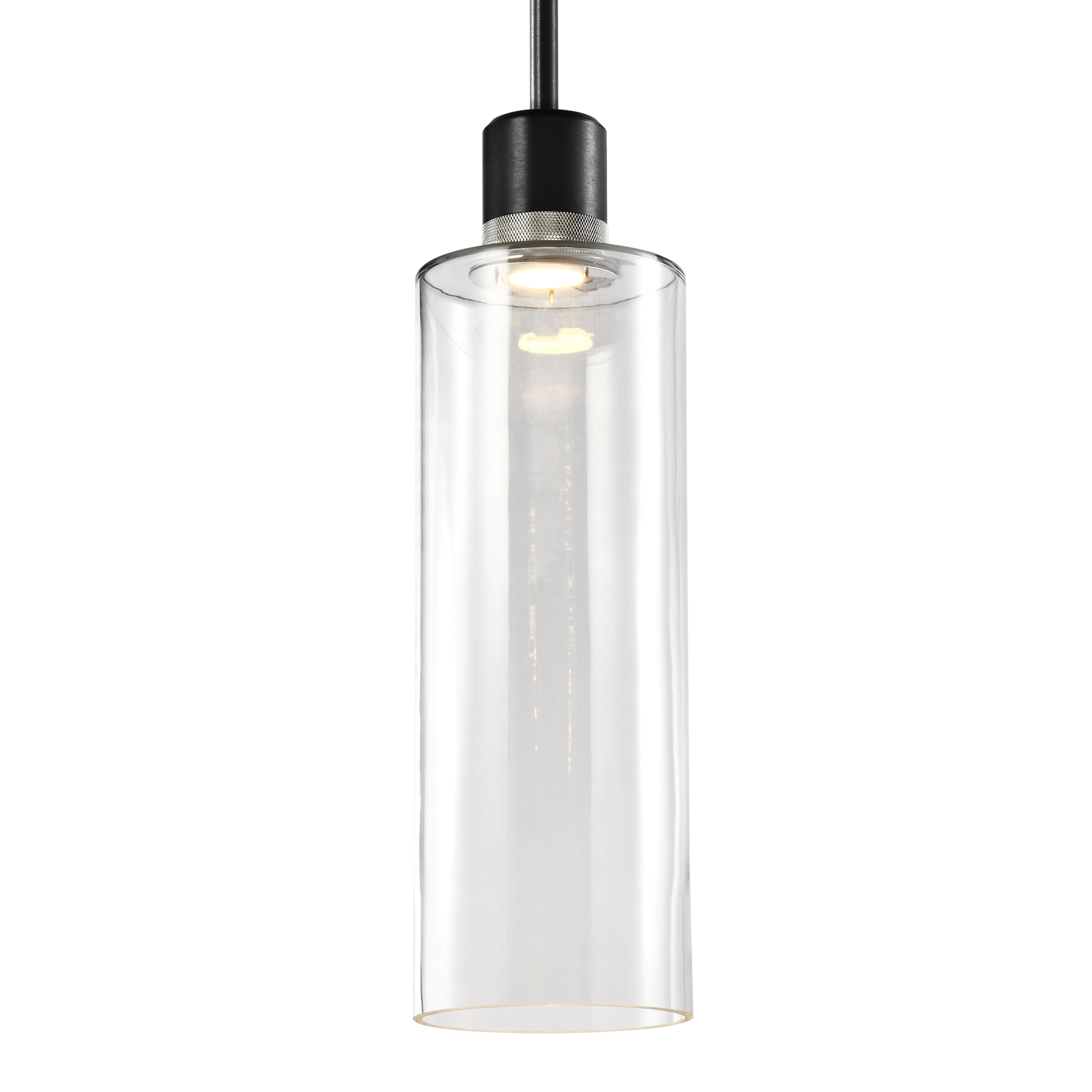 Zigrina 18" Glass Drum Pendant