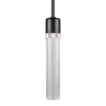 Zigrina 12" Fluted Glass Pendant
