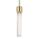 Zigrina 12" Clear Glass Pendant