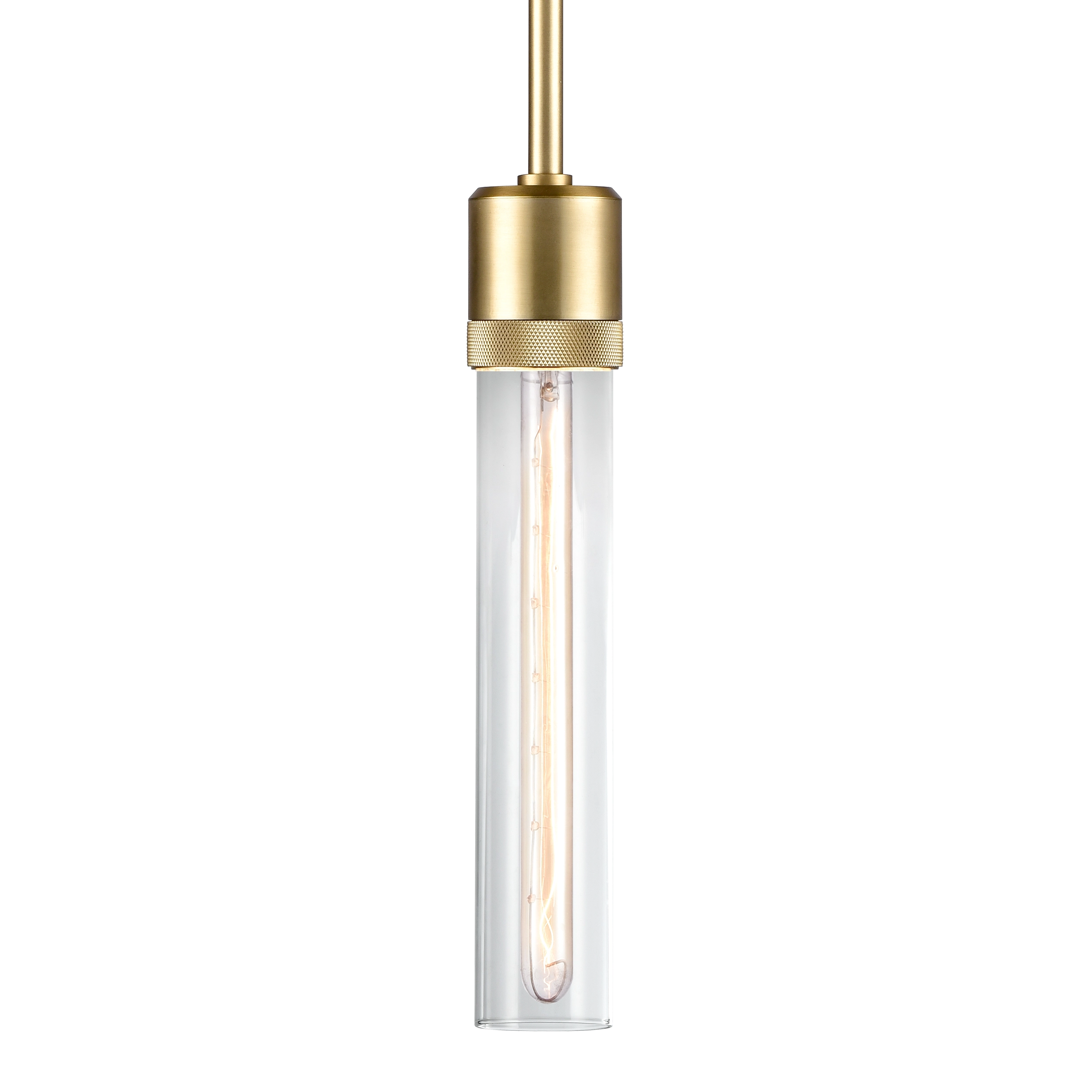 Zigrina 12" Clear Glass Pendant