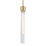 Zigrina 18" Clear Glass Pendant