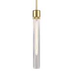 Zigrina 18" Fluted Glass Pendant