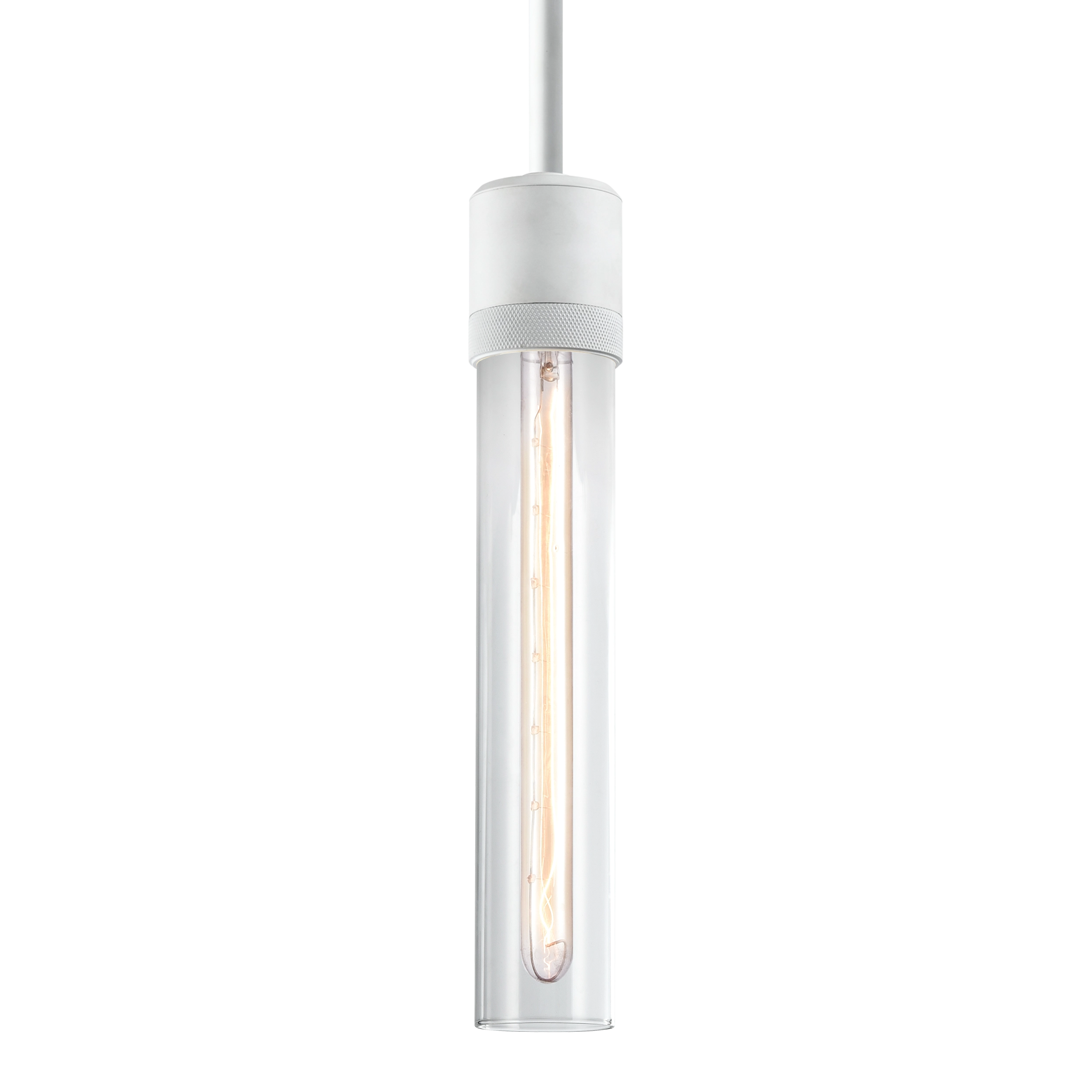 Zigrina 12" Clear Glass Pendant