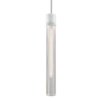 Zigrina 18" Fluted Glass Pendant