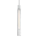 Zigrina 18" Crackled Glass Pendant