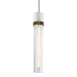 Zigrina 12" Clear Glass Pendant