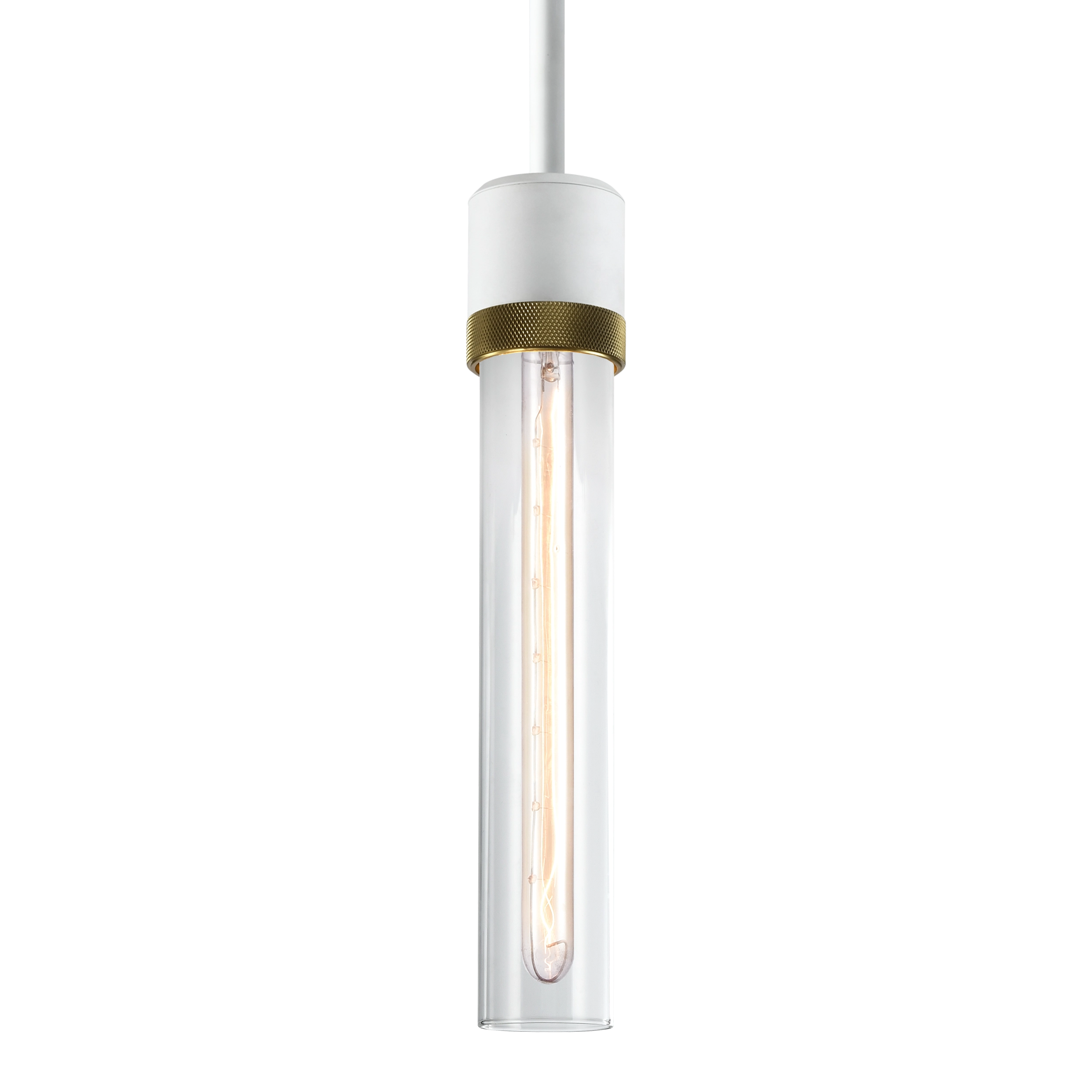 Zigrina 12" Clear Glass Pendant