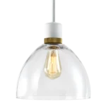 Zigrina Glass Dome Pendant