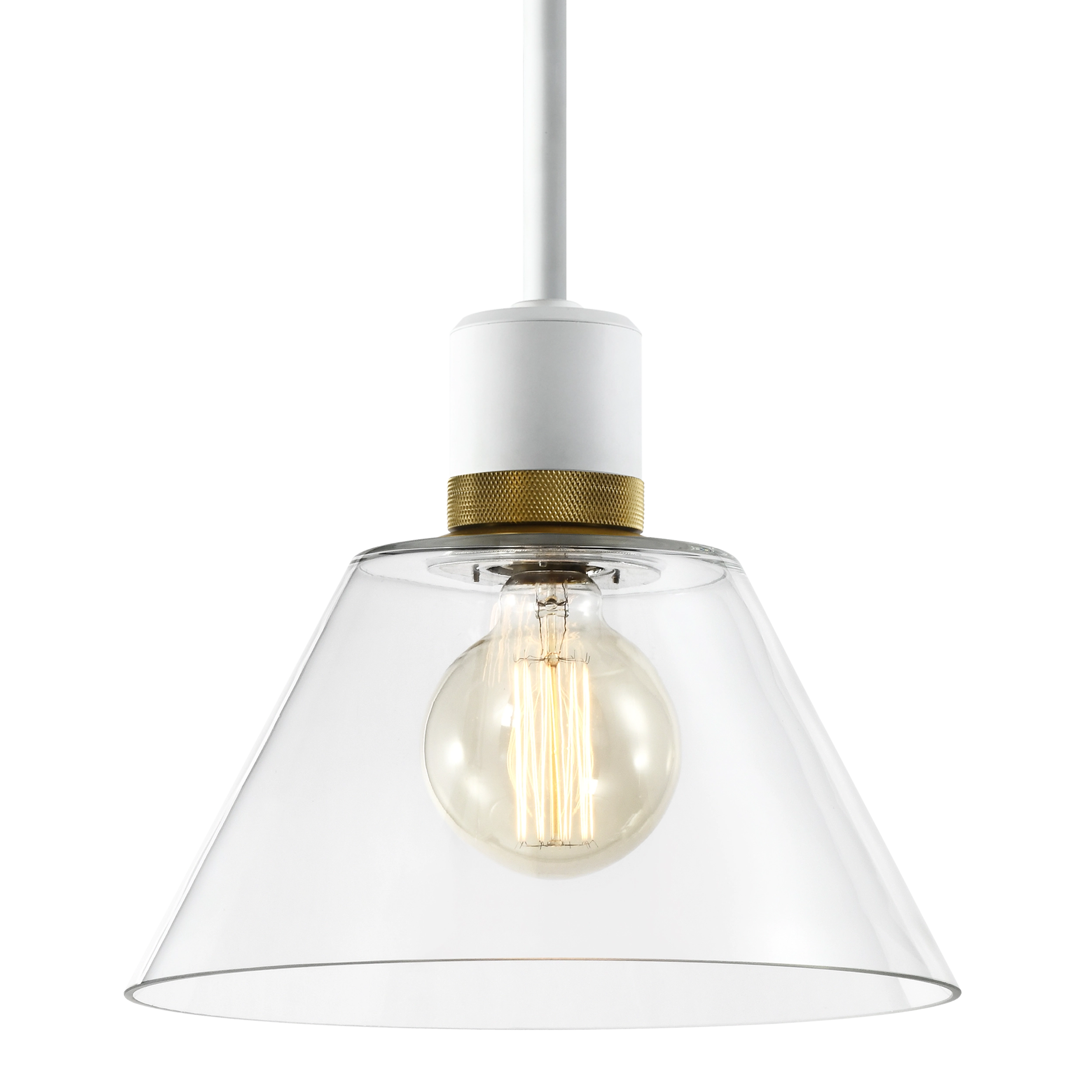 Zigrina Glass Cone Pendant