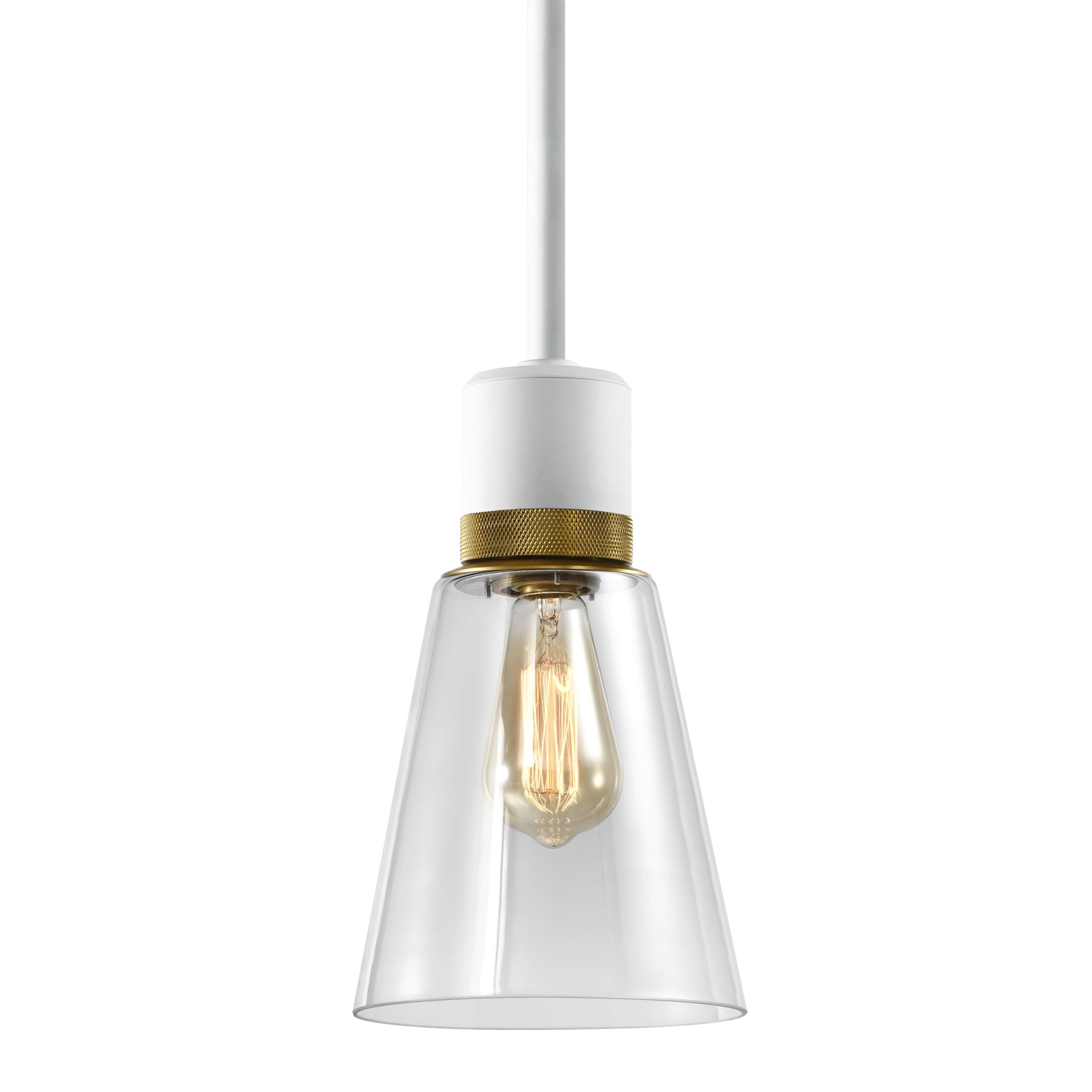 Zigrina Glass Bell Pendant