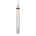 Zigrina 18" Fluted Glass Pendant
