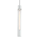 Zigrina 18" Clear Glass Pendant