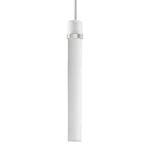 Zigrina 18" White Glass Pendant