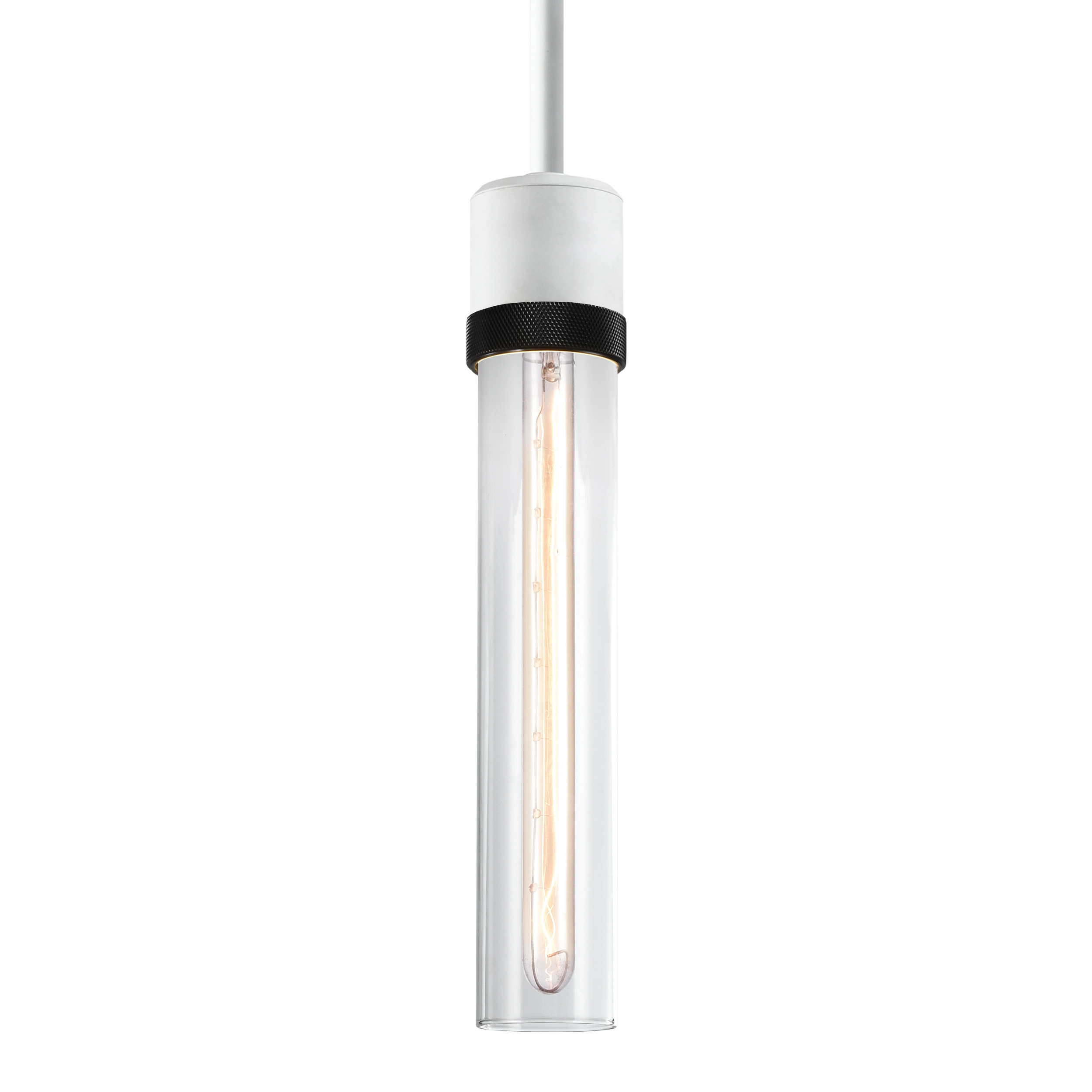 Zigrina 12" Clear Glass Pendant