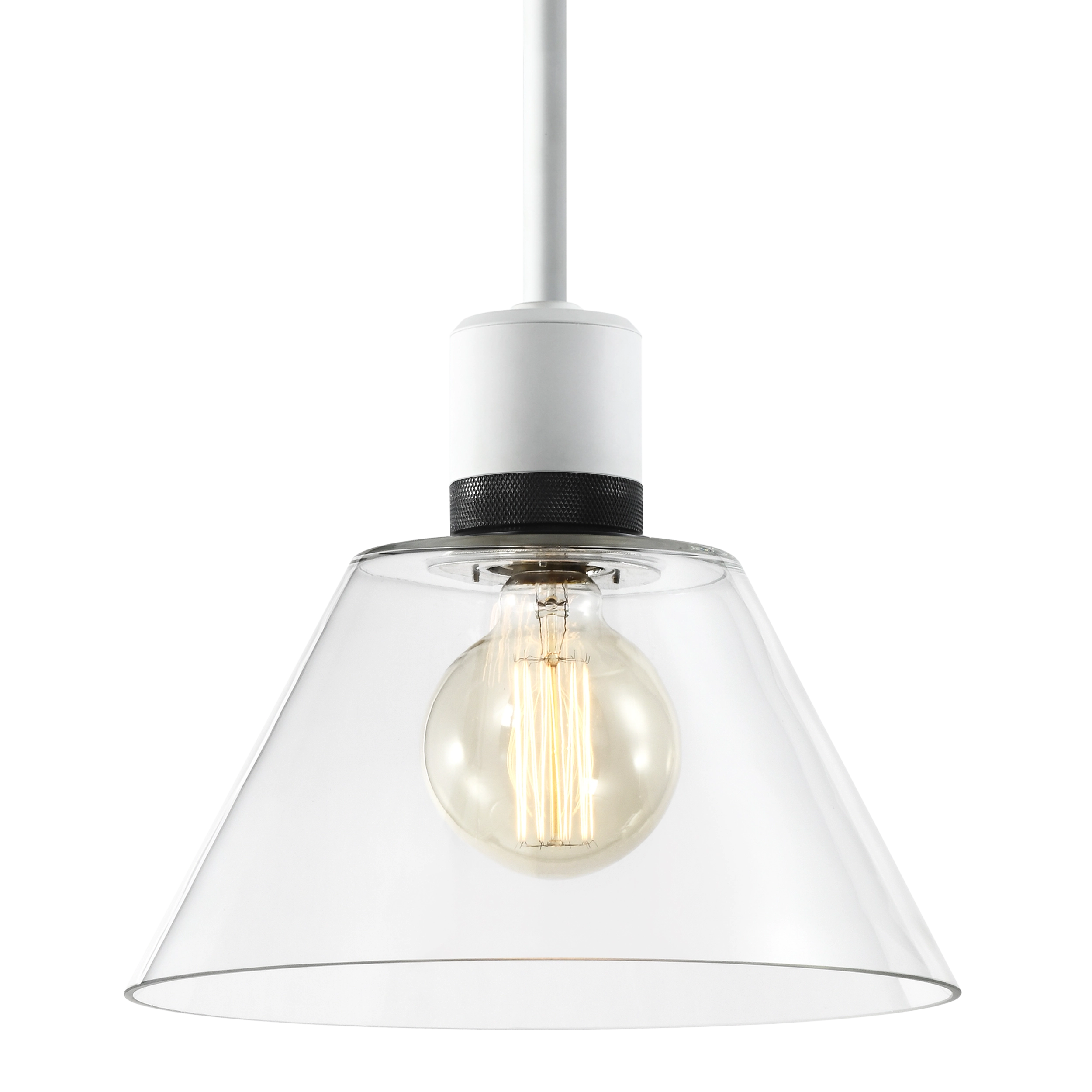 Zigrina Glass Cone Pendant