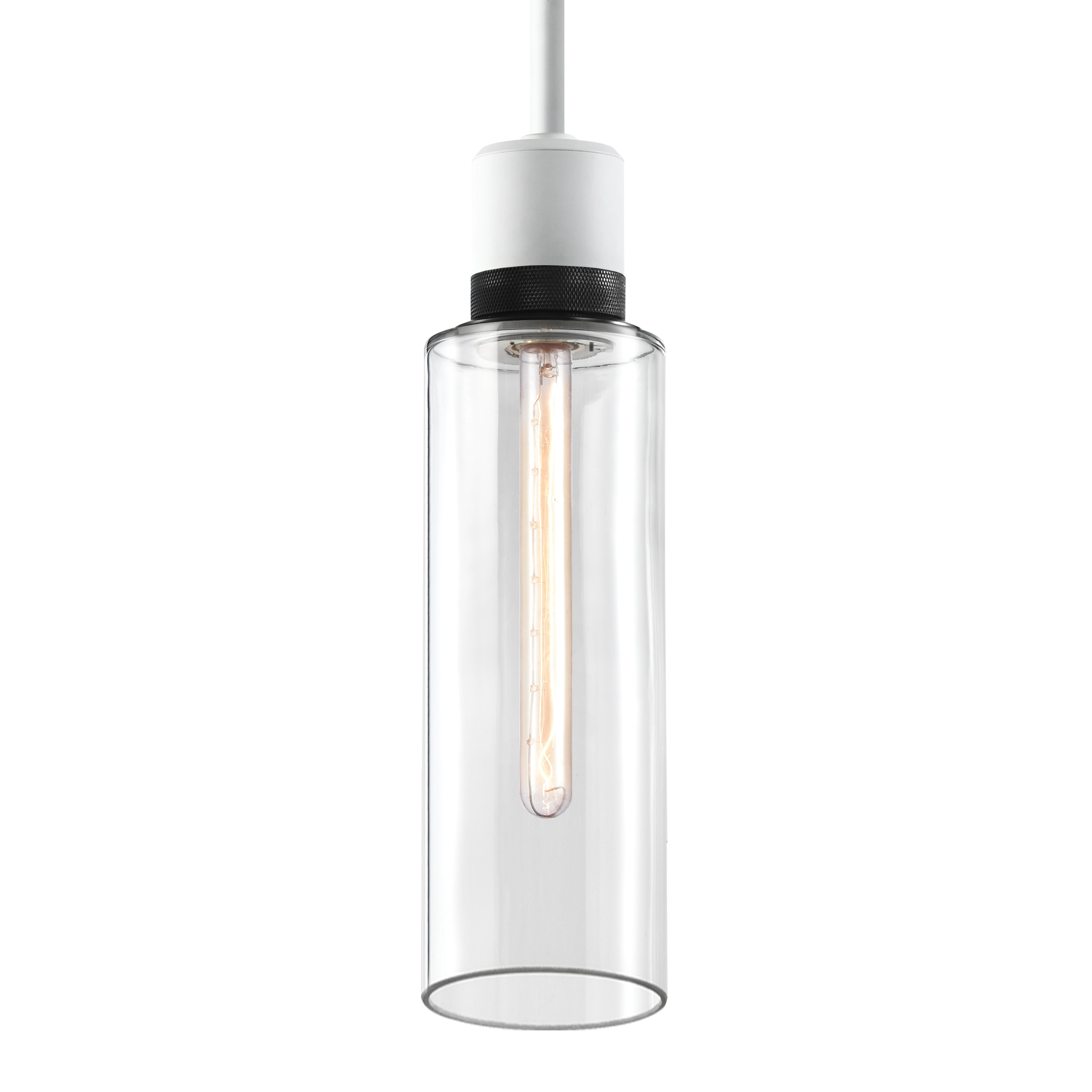 Zigrina 18" Glass Drum Pendant