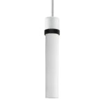 Zigrina 12" White Glass Pendant