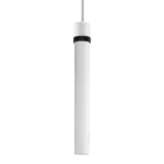 Zigrina 18" White Glass Pendant