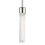 Zigrina 12" Clear Glass Pendant