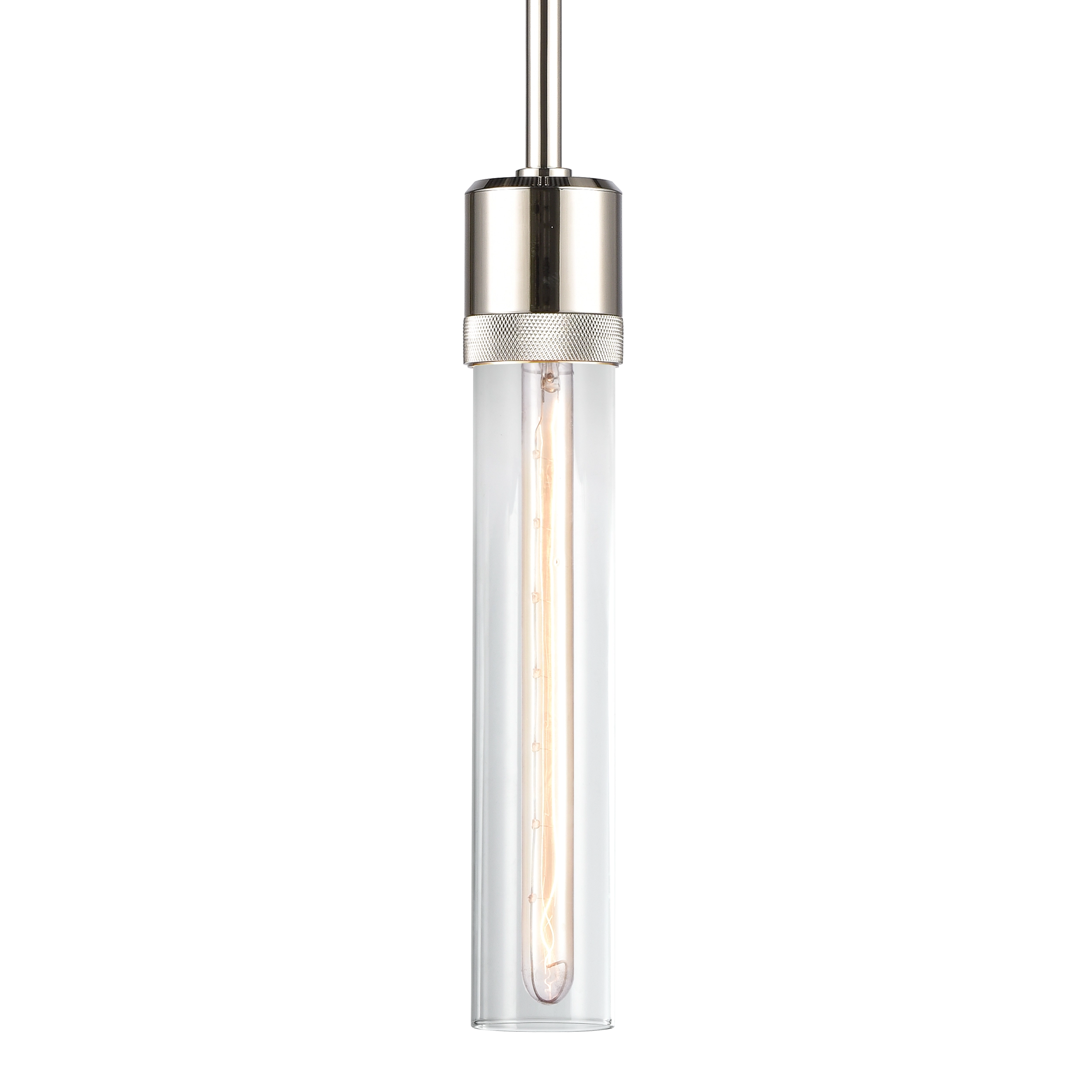 Zigrina 12" Clear Glass Pendant