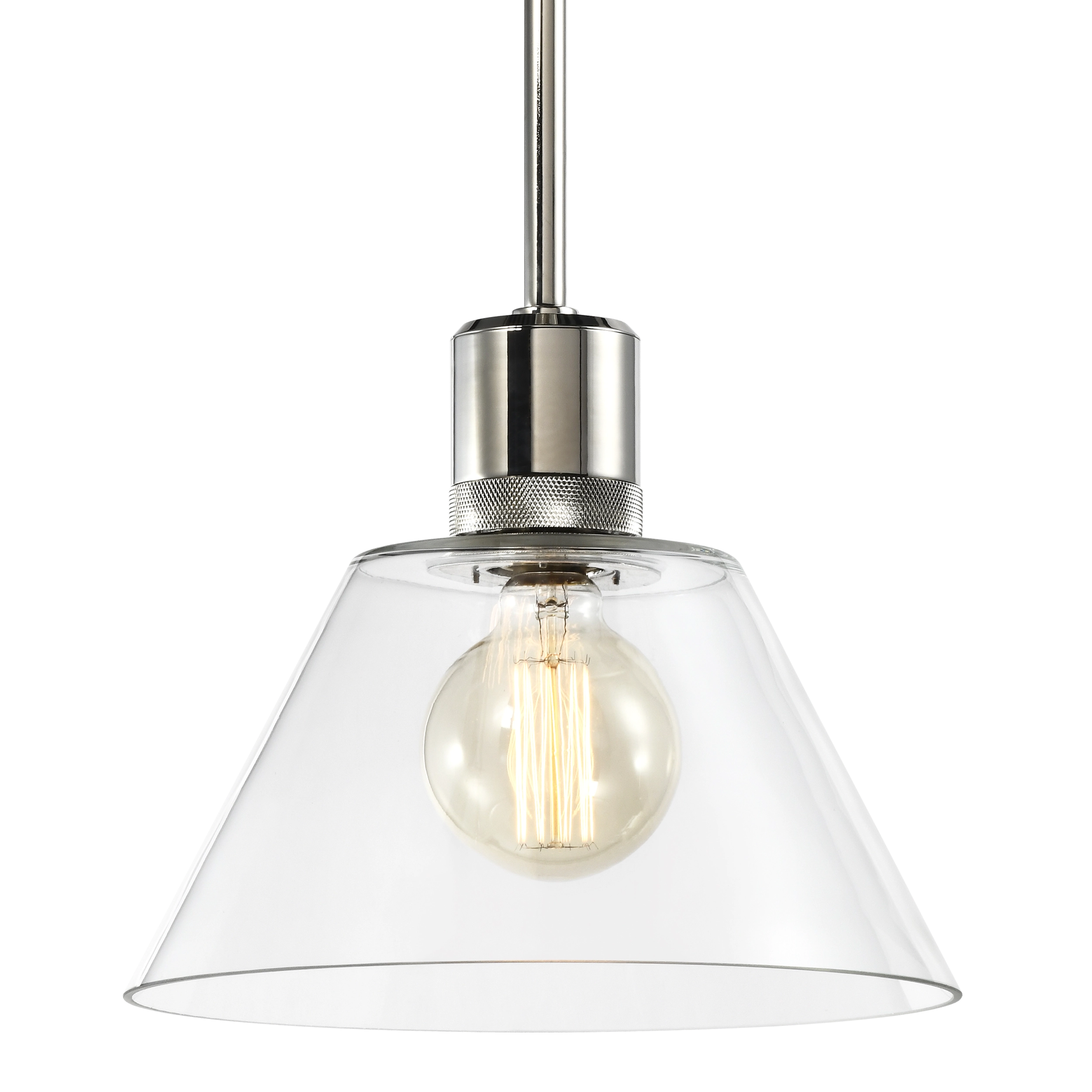 Zigrina Glass Cone Pendant