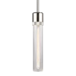 Zigrina 12" Fluted Glass Pendant