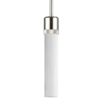 Zigrina 12" White Glass Pendant
