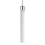 Zigrina 18" White Glass Pendant
