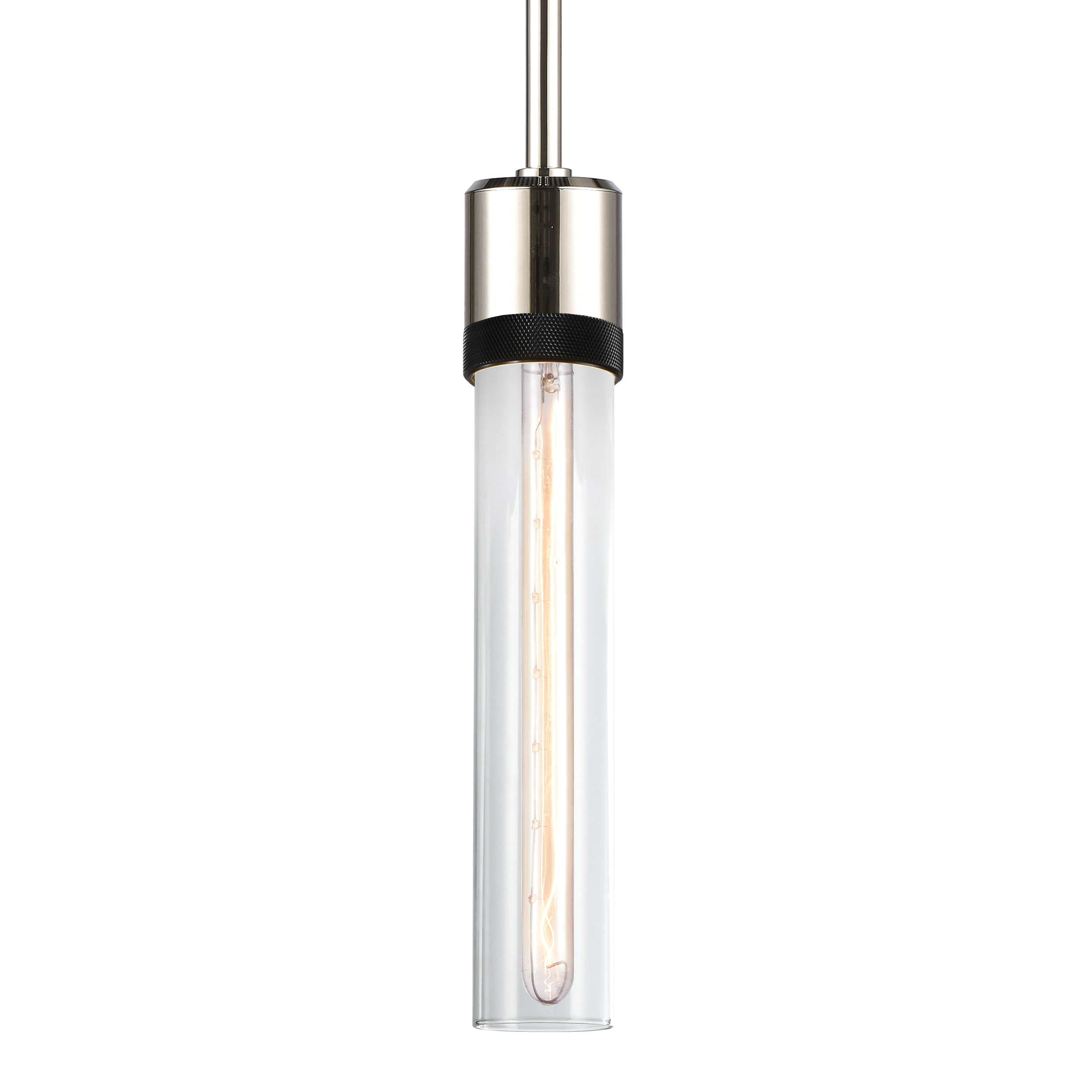 Zigrina 12" Clear Glass Pendant