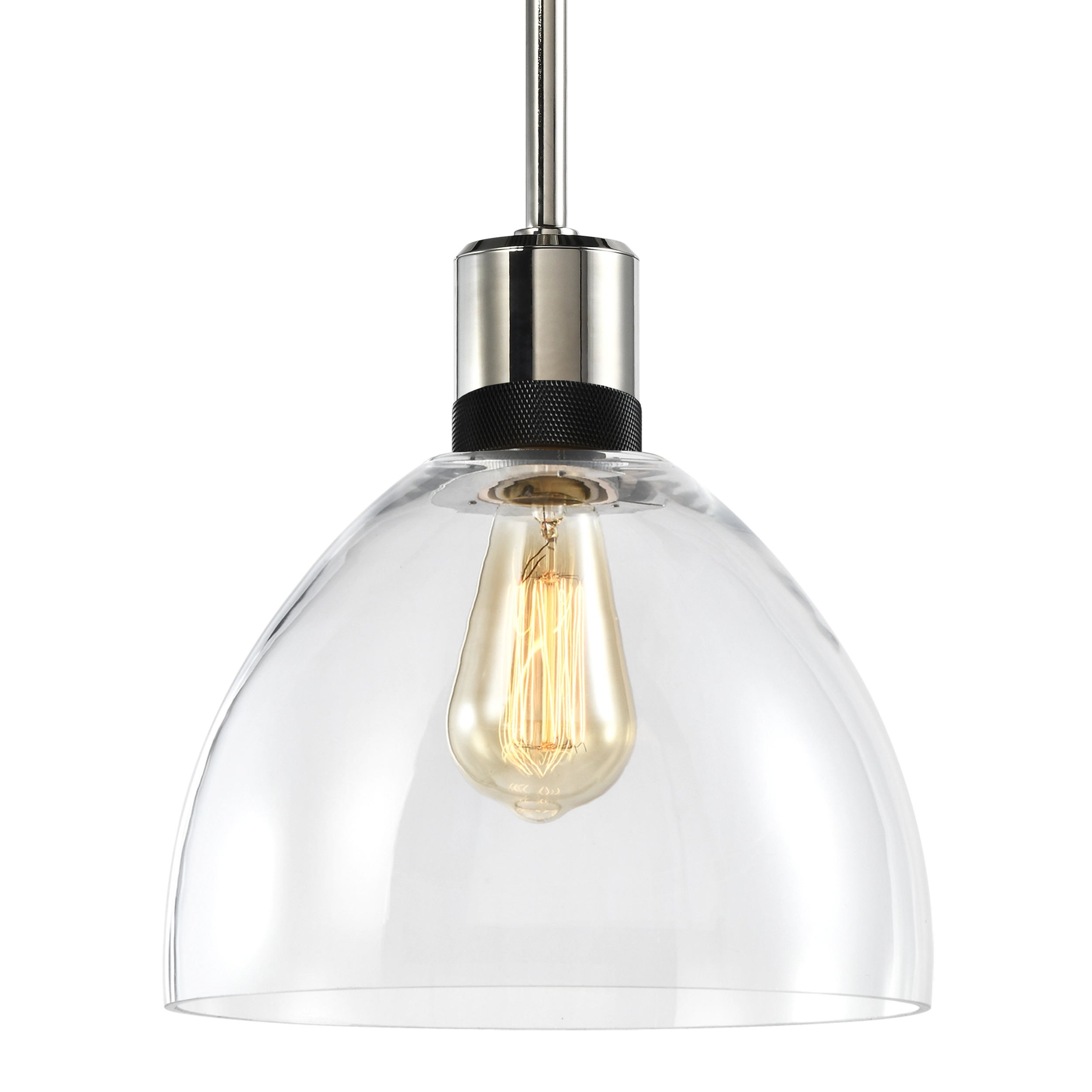 Zigrina Glass Dome Pendant