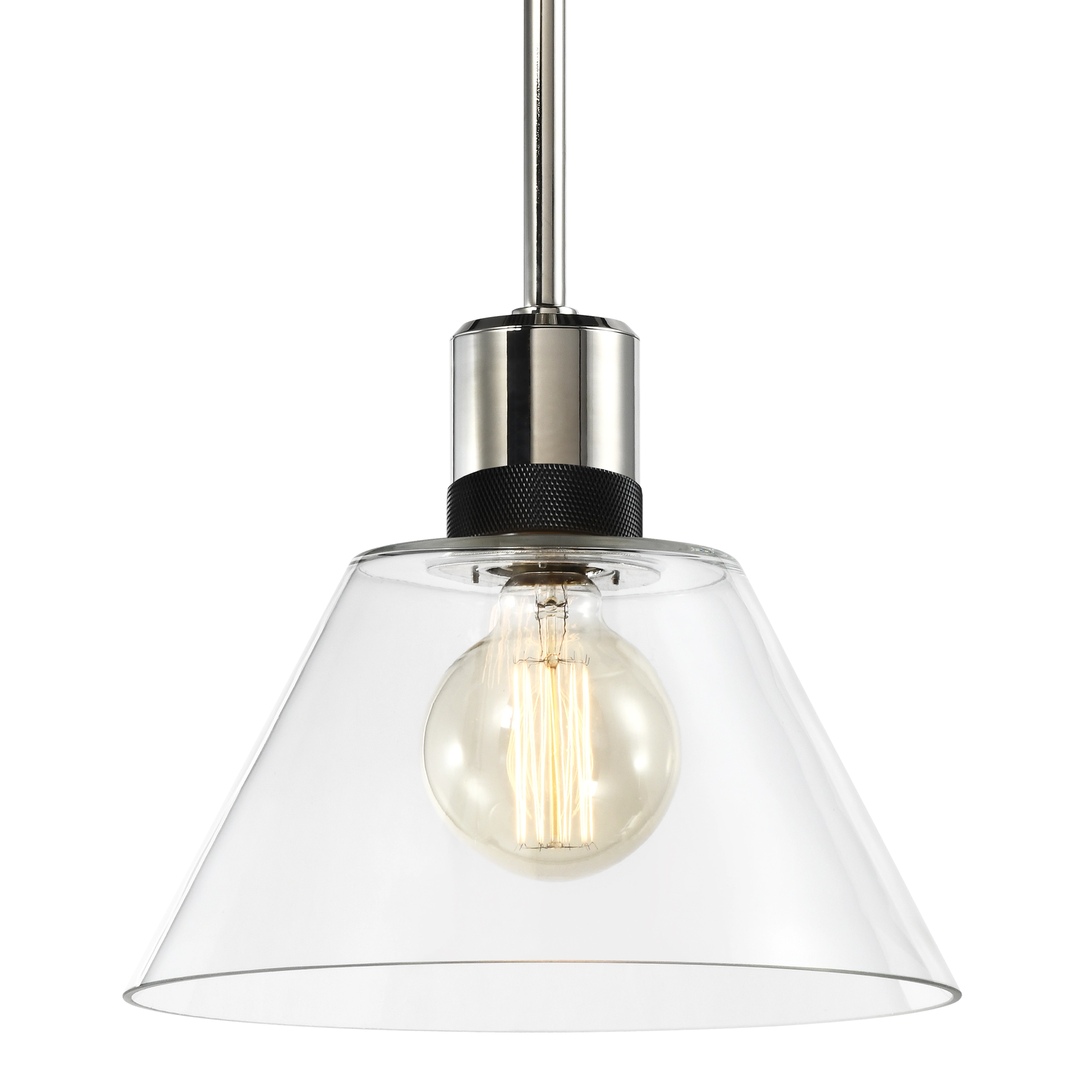 Zigrina Glass Cone Pendant