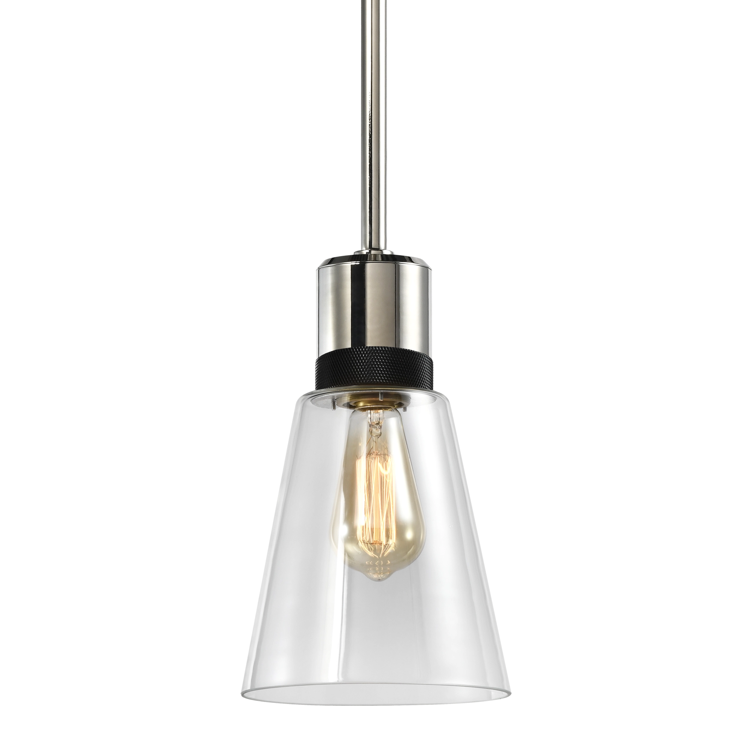 Zigrina Glass Bell Pendant