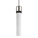 Zigrina 12" White Glass Pendant