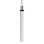 Zigrina 18" White Glass Pendant