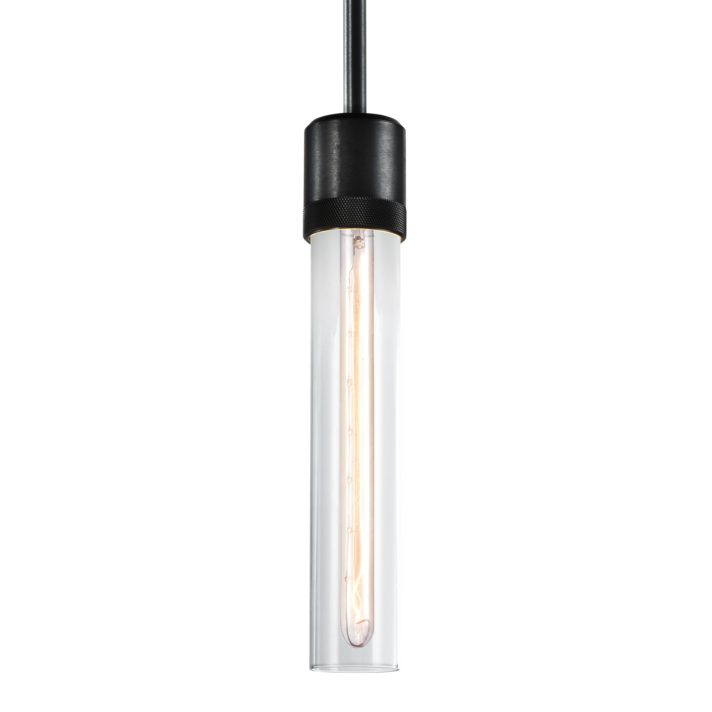 Zigrina 12" Clear Glass Pendant