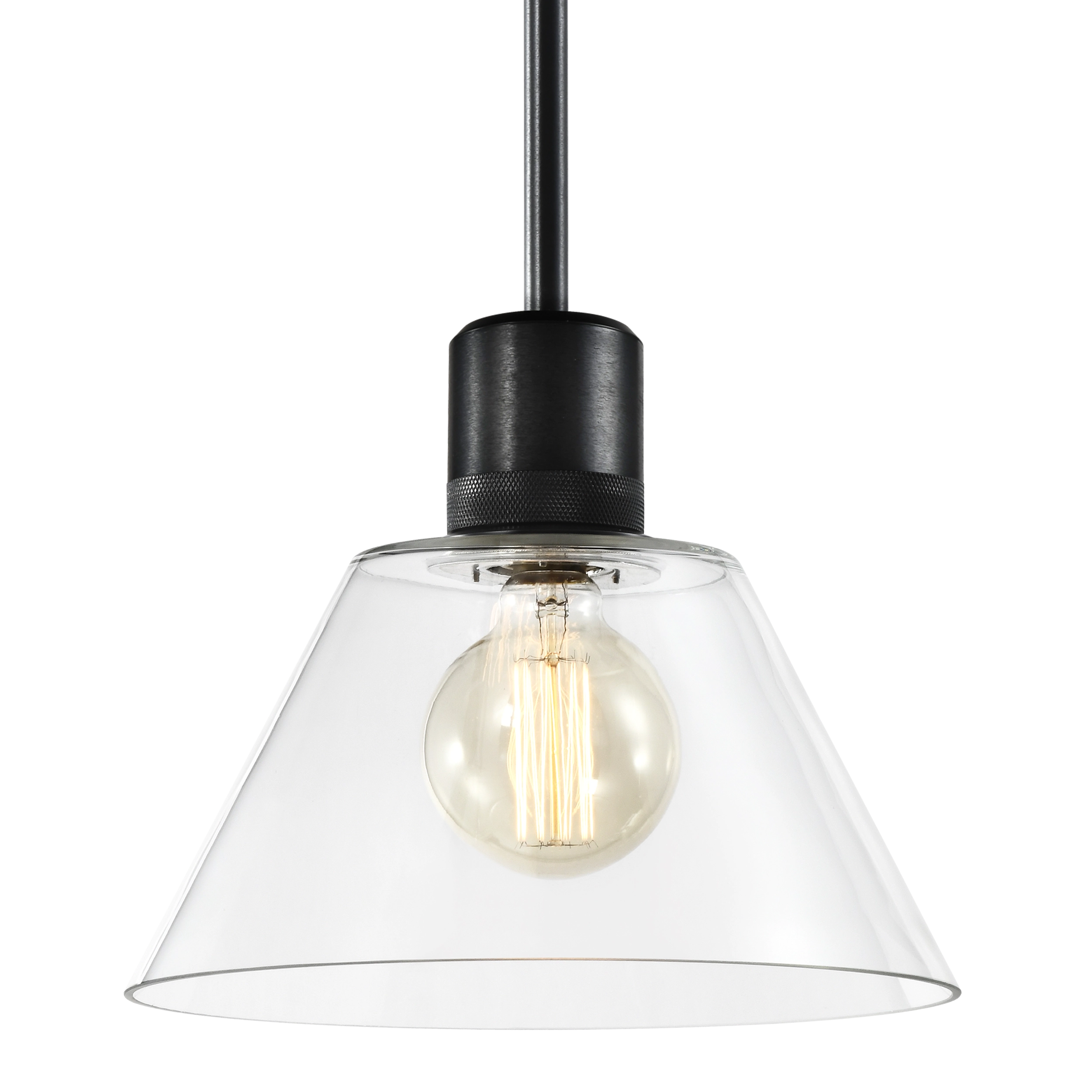 Zigrina Glass Cone Pendant