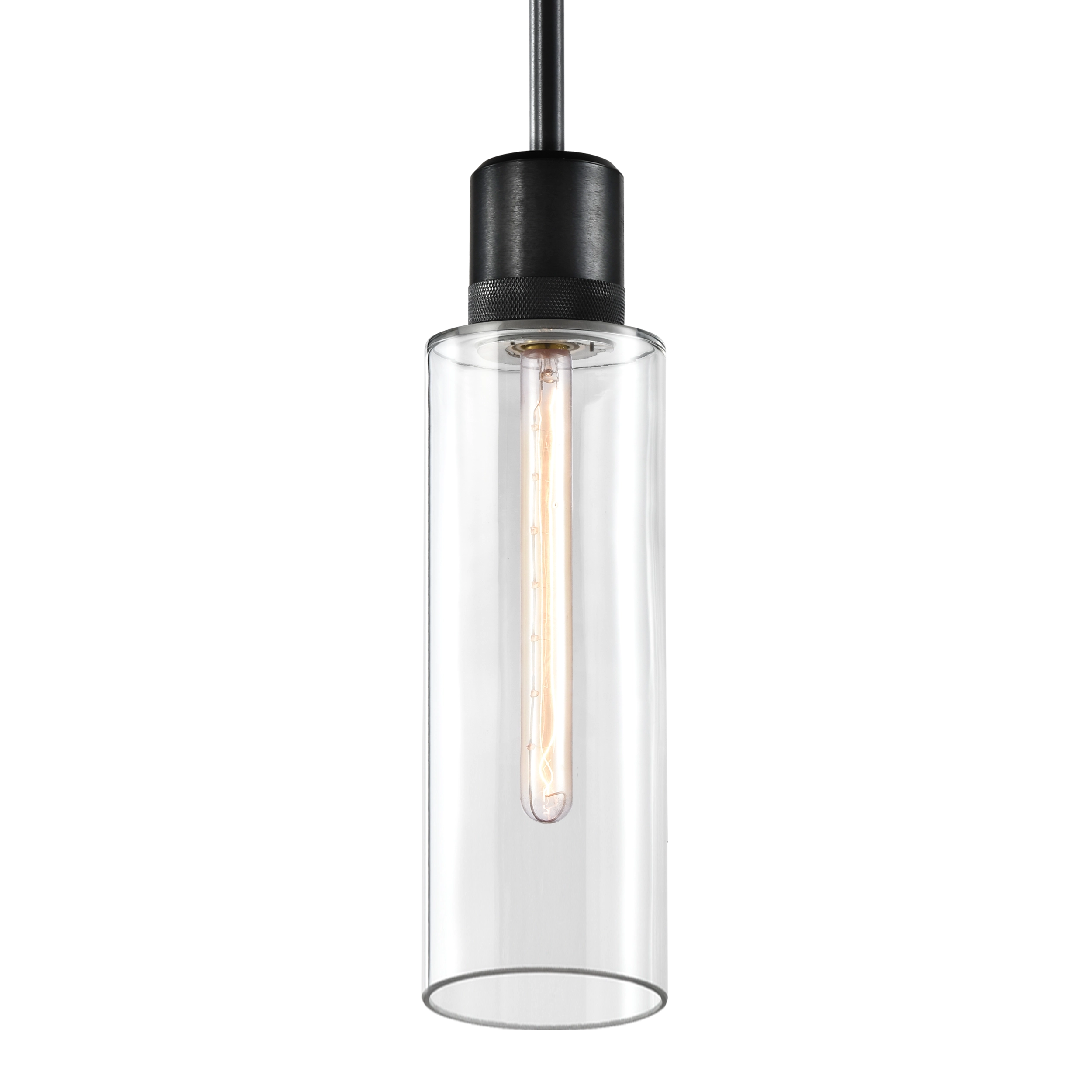 Zigrina 18" Glass Drum Pendant